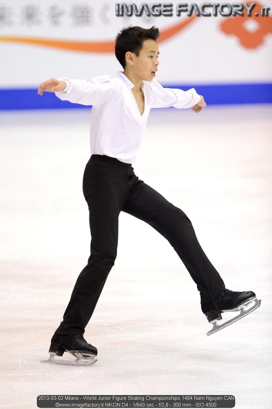 2013-03-02 Milano - World Junior Figure Skating Championships 1484 Nam Nguyen CAN.jpg